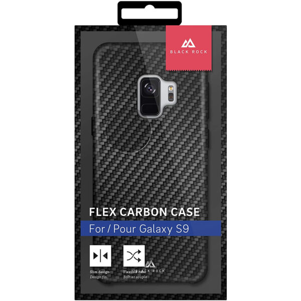 Funda Black Rock Flex Carbon para Samsung Galaxy S9 negra. - Imagen 2