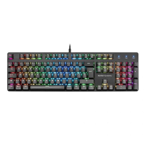 Teclado Mars Gaming MK5 USB Negro en español (ñ) - Imagen 2