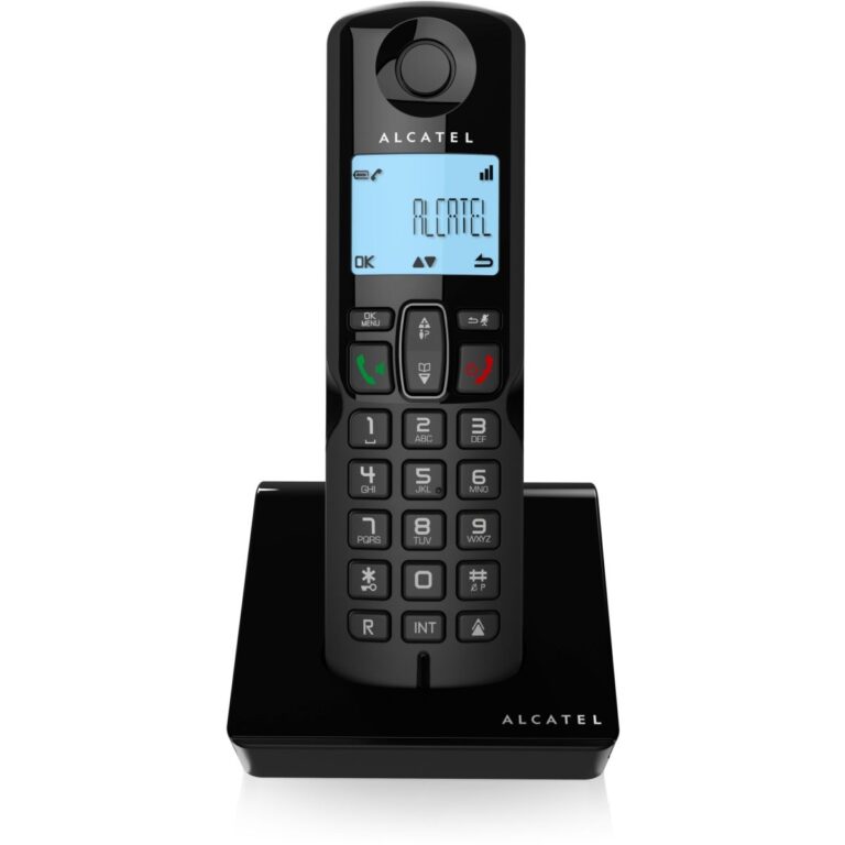 Teléfono DECT Alcatel S250 negro Usado