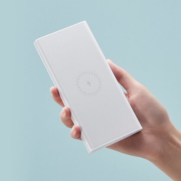 Power Bank Xiaomi Mi Wireless Essential 10000mAh Blanca Usada - Imagen 4