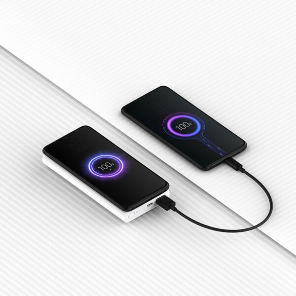 Power Bank Xiaomi Mi Wireless Essential 10000mAh Blanca Usada - Imagen 5