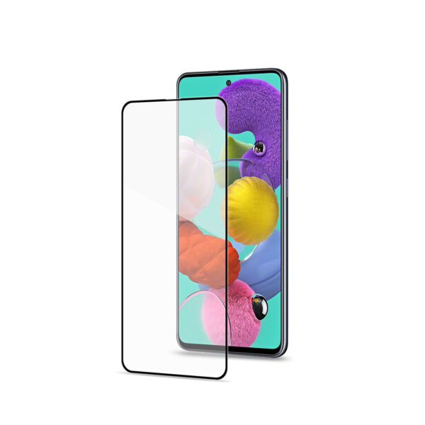 Protector de Pantalla Celly para Samsung Galaxy A51 Vidrio Cristal Templado