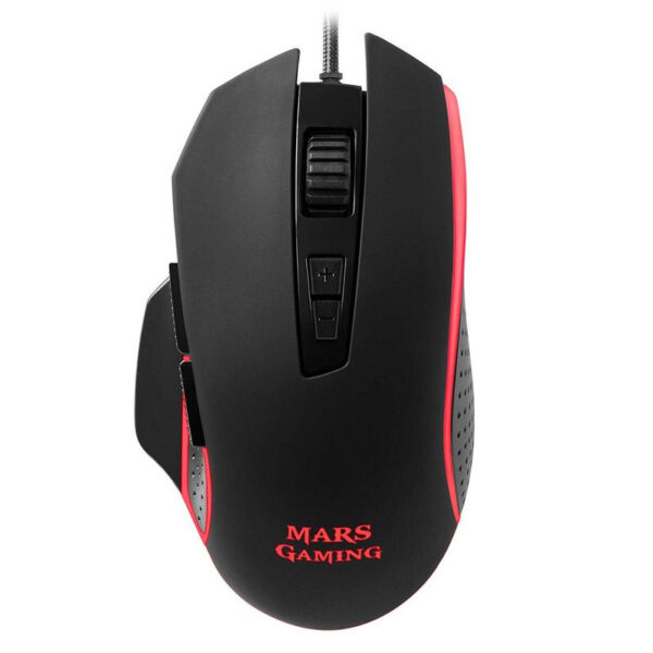 Ratón Gaming RGB Mars Gaming MM018 4800DPI negro