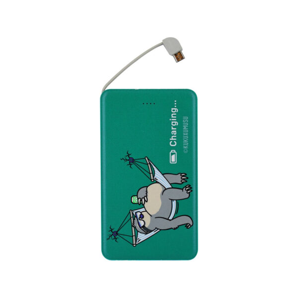 Power bank KUKUXUMUSU KUPB002 5000 mAh 1 USB 1 MicroUSB Verde.