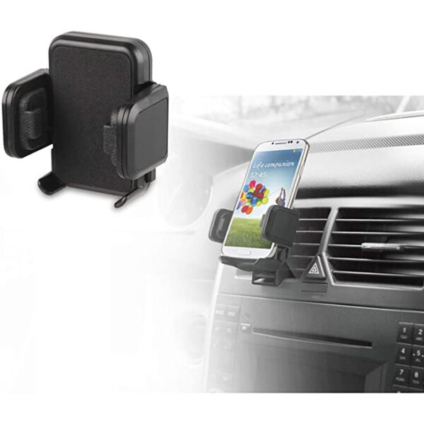 Soporte de Coche Muvit universal MCA grande pinzas en salida de aire hasta 7'' - Imagen 2