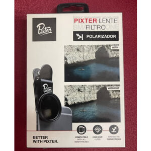 Lente Universal Pixter Filtro Polarizador para Smartphones