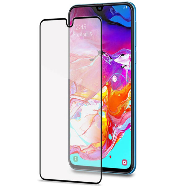 Protector de Pantalla Celly para Samsung Galaxy A70 Vidrio Cristal Templado