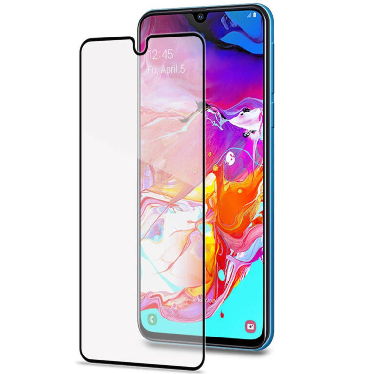 Protector de Pantalla Celly para Samsung Galaxy A70 Vidrio Cristal Templado