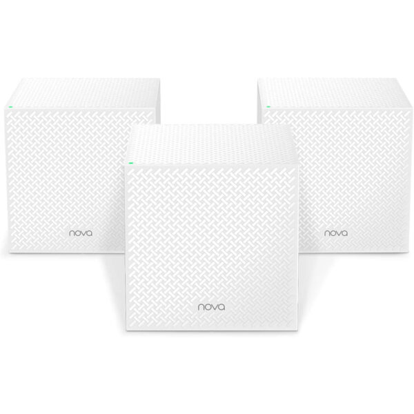 Sistema Home Wifi Mesh Tenda WLAN Nova MW12-3 Pack 2 **Solo 2 módulos, falta el tercero**