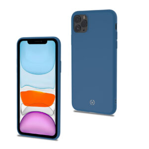 Funda Celly Candy Silicona Azul para iPhone 11 Pro Max
