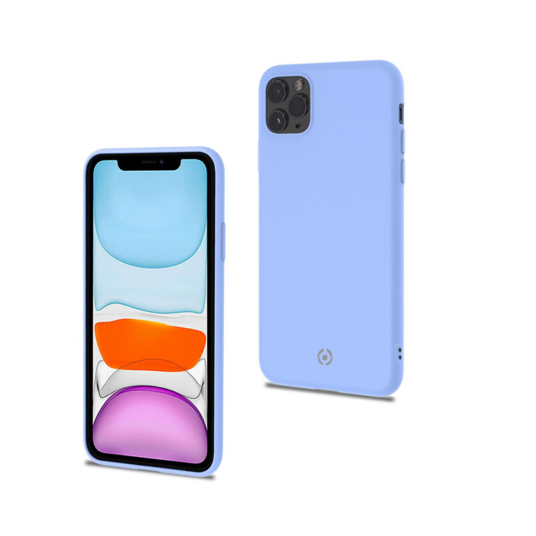 Funda Celly Candy Silicona Violeta para iPhone 11 Pro