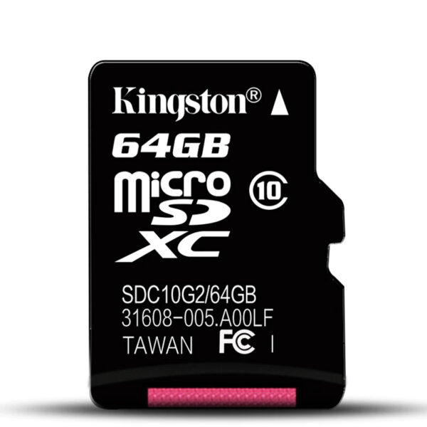 Tarjeta Memoria Micro SD 64GB HC Kingston Clase 10