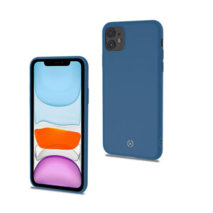 Funda Celly Candy Silicona Azul para iPhone 11