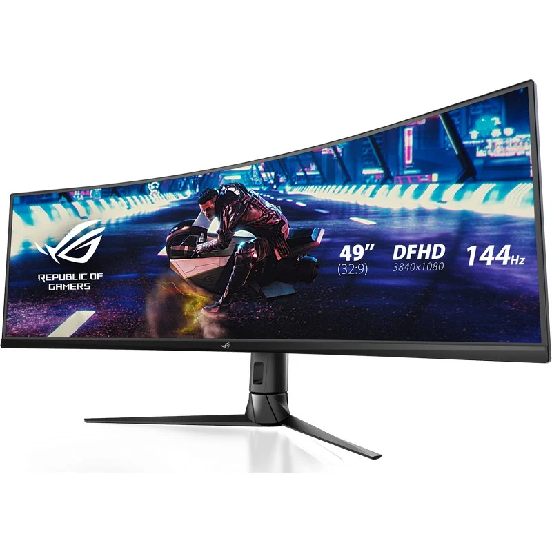 Monitor Asus Rog Strix XG49VQ 49''LED UltraWide FullHD 144Hz FreeSync Curva Usado - Imagen 3