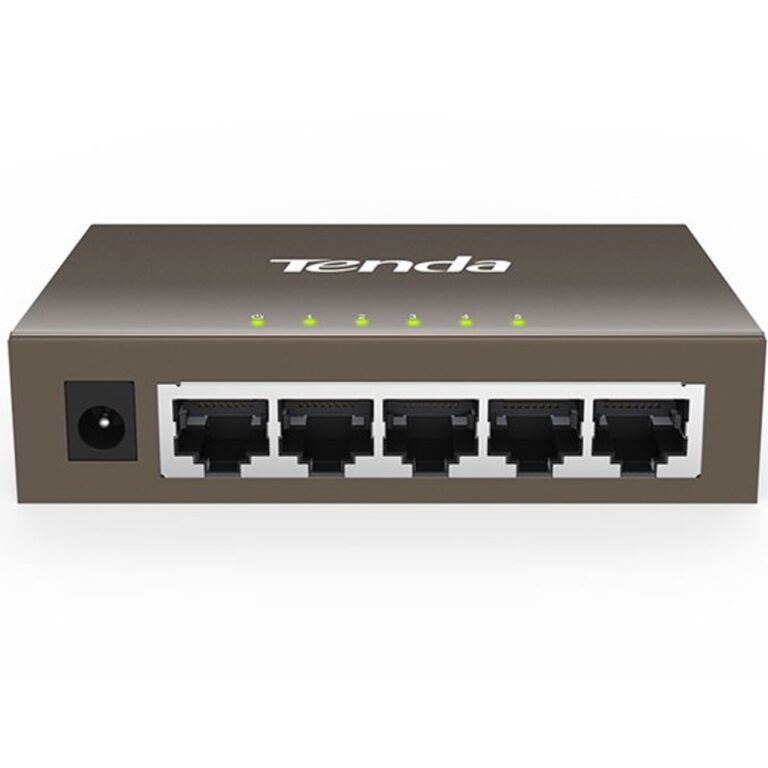 Switch 5 Puertos TENDA TEG1005D Gigabit Ethernet Usado