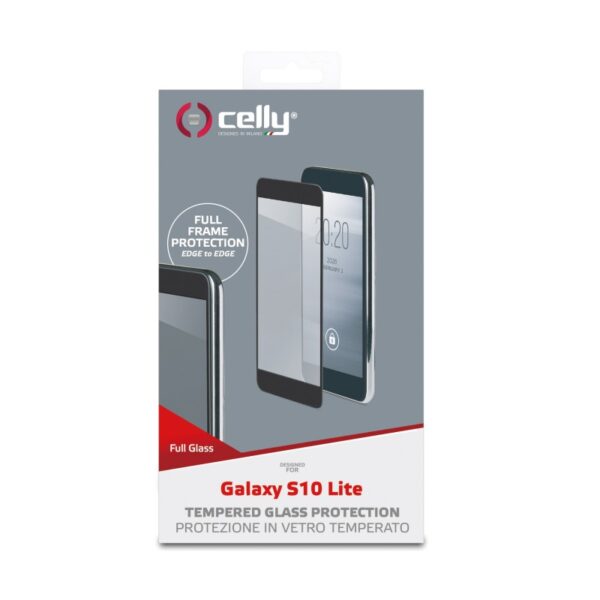 Protector de Pantalla Celly para Samsung Galaxy S10 Lite Vidrio Cristal Templado - Imagen 3