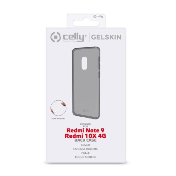Funda Celly Gel Skin para Xiaomi Redmi Note 10/Redmi 10X 4G transparente - Imagen 4