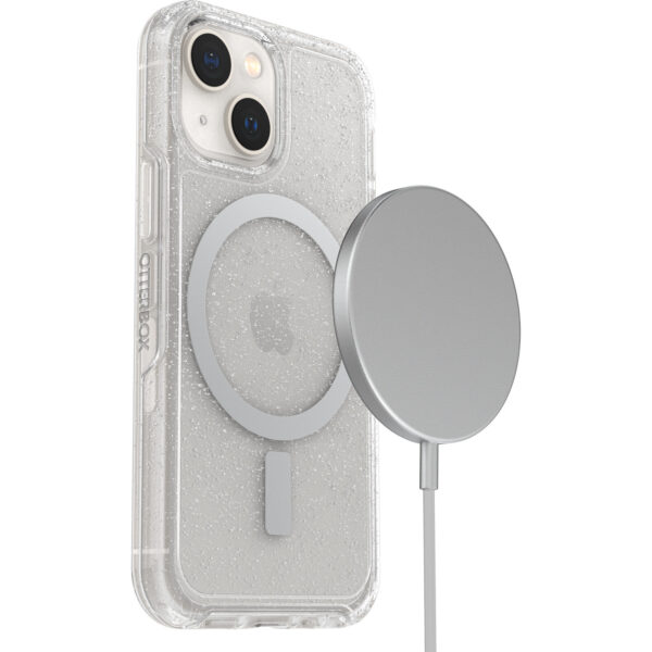 Funda Otterbox Symmetry Plus Clear MagSafe para iPhone 13 Mini/iPhone 12 Mini Transparente Antimicrobiano - Imagen 2
