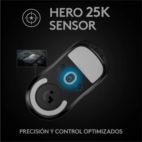 Ratón Gaming Logitech Pro X Superlight 25600DPI Negro Usado - Imagen 4