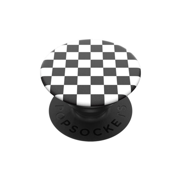 PopSockets soporte adhesivo Checker Black