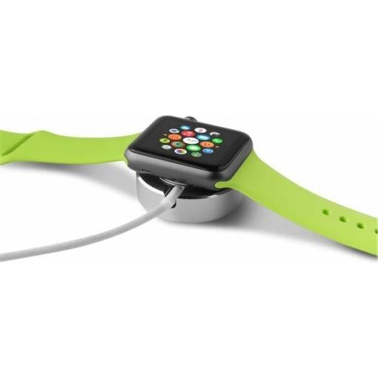 Soporte sobremesa Puro para Apple Watch 38/42 mm Plata.