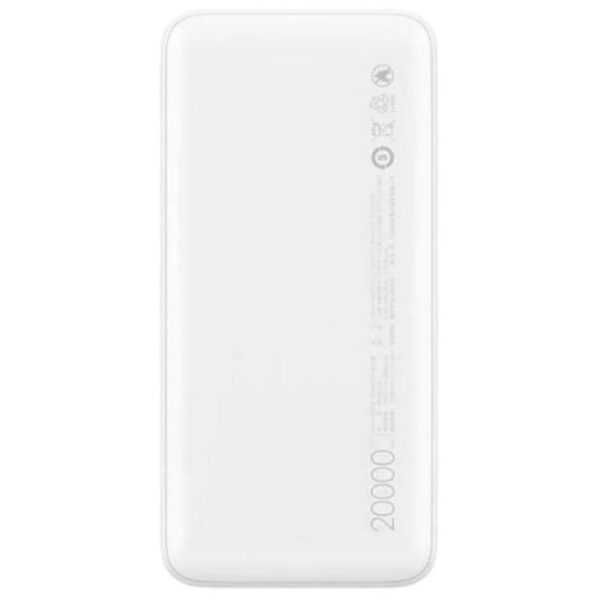 Power Bank Xiaomi Redmi 20000 mAh 18W Fast Charger Blanca Usada - Imagen 2