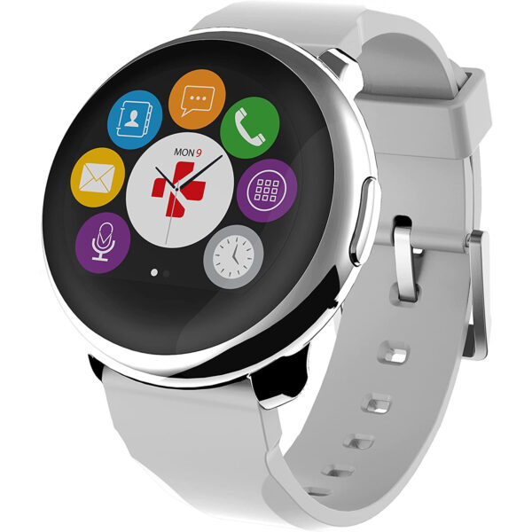 Reloj MyKronoz ZEROUND Blanco BXMKZRW 1.2'' Bluetooth 300 mAh Blanco.