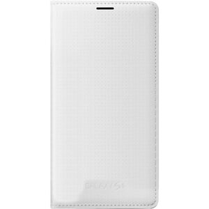Funda original Samsung Flip Wallet para Samsung Galaxy S5 color blanco