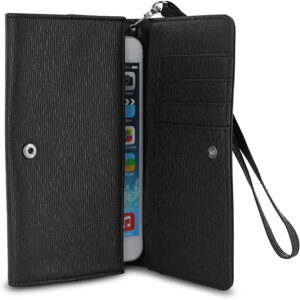 Muvit Life MLCUN0005 Funda para teléfono móvil 15,2 cm (6'') Bolso Negro.