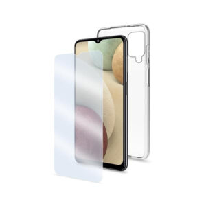 Funda Celly con cristal antibacteriano para Apple iPhone 11 transparente