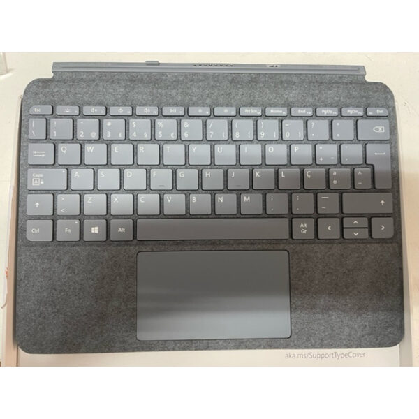 Microsoft Surface Go 2 Cover color azul hielo *Tiene pestaña rota. En portugués*