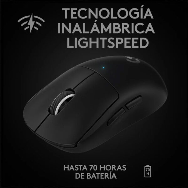 Ratón Gaming Logitech Pro X Superlight 25600DPI Negro Usado - Imagen 2