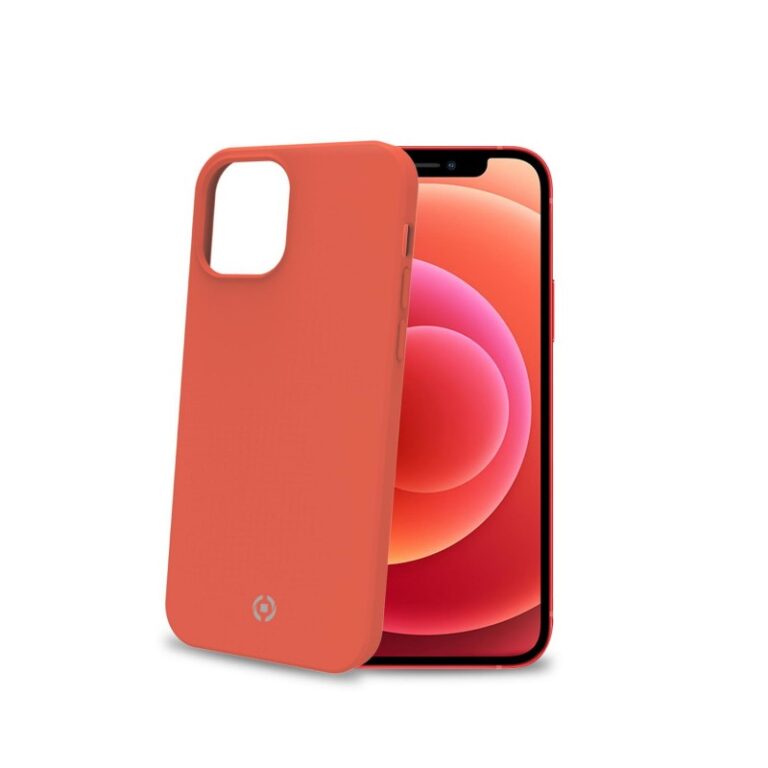 Funda Celly Cromo para Apple iPhone 12 Mini naranja