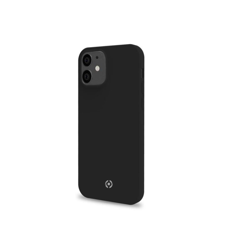 Funda Celly Cromo para Apple iPhone 12 Mini negro