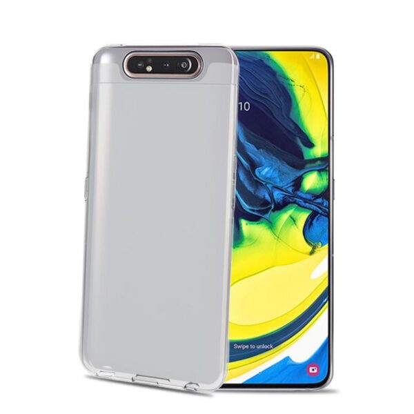Funda Celly Gel Skin para Samsung Galaxy A80 transparente - Imagen 2