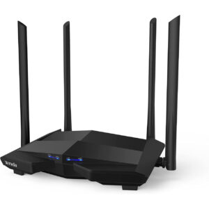 Router Inalámbrico TENDA AC10 color negro