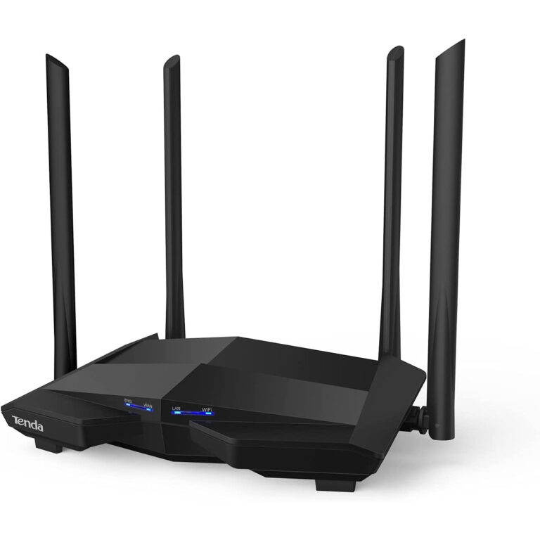 Router Inalámbrico TENDA AC10 color negro