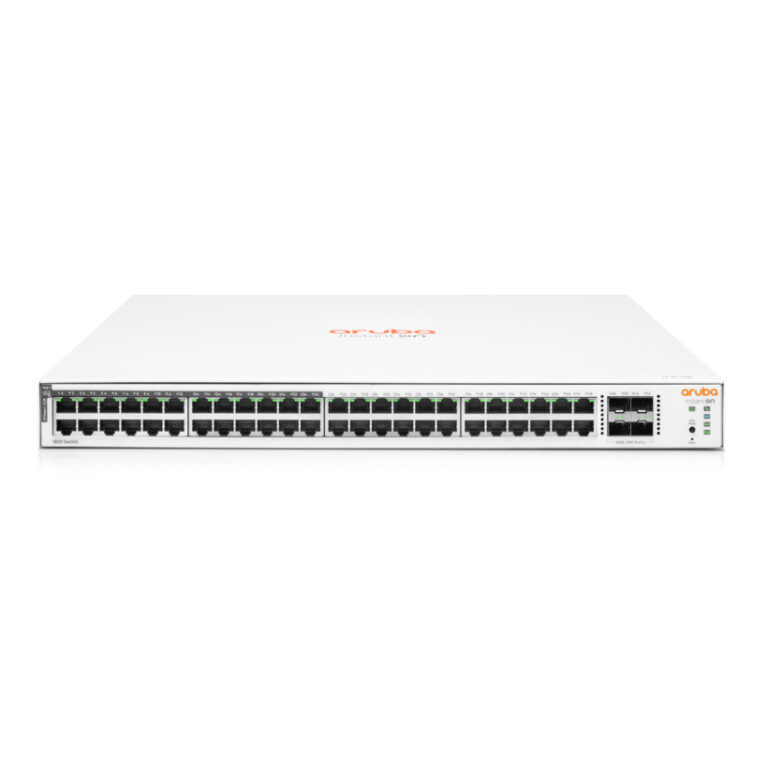 Conmutador Aruba Instant On 1830 48G 24p Clase 4 PoE 4 SFP 370W *Emb.dañado*.