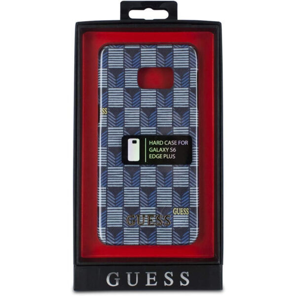 Funda Guess Jet Set para Samsung Galaxy S6 Edge Plus color azul.