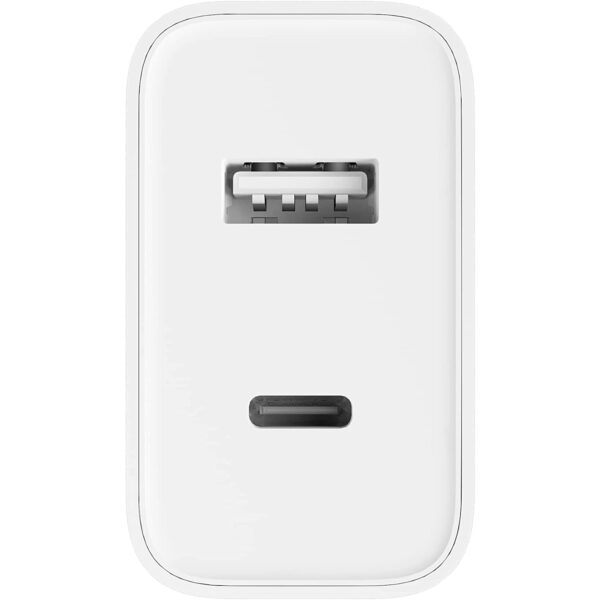 Cargador pared Dual Xiaomi MI 33W Tipo C + Tipo A - Imagen 2