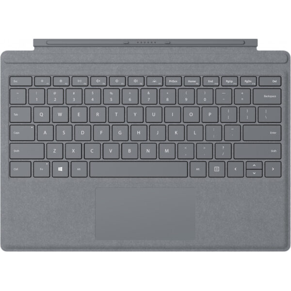 Funda con teclado Microsoft Surface Pro Signature Platino Usado **Teclado Portugués**