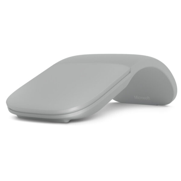 Ratón Bluetooth Microsoft Arc Mouse 1000 DPI Gris Claro Usado **Sin Embalaje original**