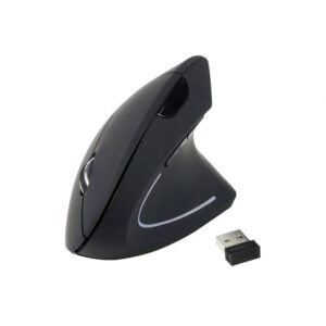 Ratón Inalámbrico ergonómico Equip 245110 negro.