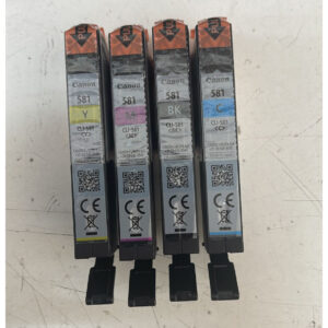 Cartuchos originales Canon CLI-581 Multipack BK/C/M/Y **Sin embalaje original**