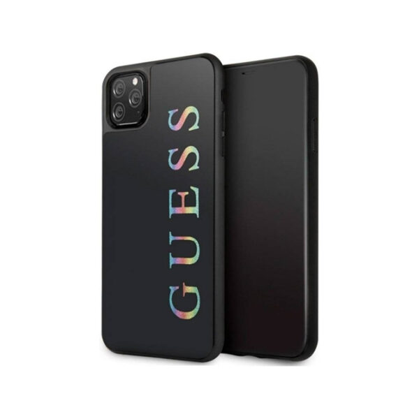 Funda original Guess para Apple iPhone 11 Pro Max PC+TPU negra (NUEVA)