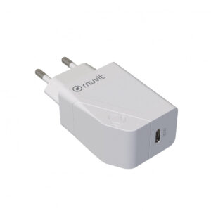 Cargador de Pared Muvit for Change Tipo C PD 30W blanco