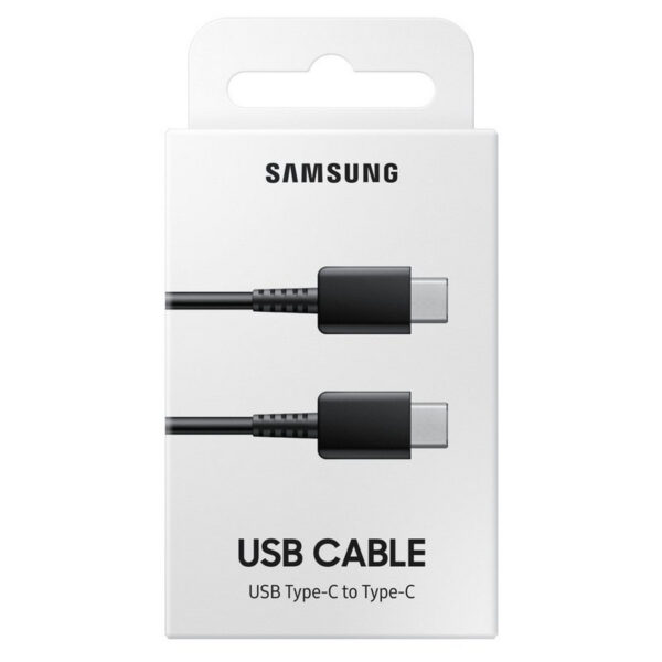 Cable Samsung EP-DA705BBEGWW USB-C Macho/Macho 1m Negro - Imagen 3