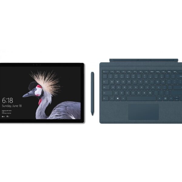 Funda con teclado Microsoft Surface Pro Signature Azul Usado **Teclado Portugués** - Imagen 2