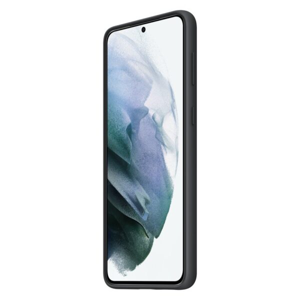 Funda original Samsung de silicona para Samsung Galaxy S21 Plus Negra - Imagen 4