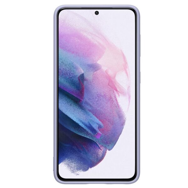 Funda original Samsung de silicona para Samsung Galaxy S21 Purpura - Imagen 4